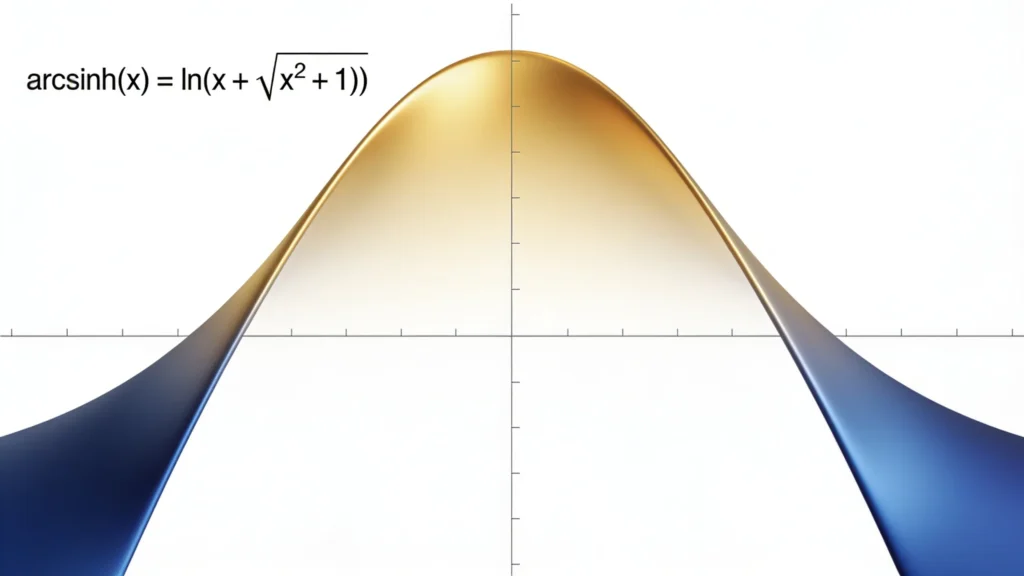 Working with math.asinh for Inverse Hyperbolic Sine